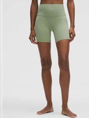 Lululemon Align High-Rise Short 6" Desert Green